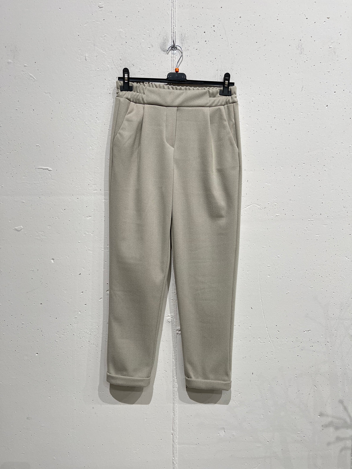 Pantalone office con spina pesce