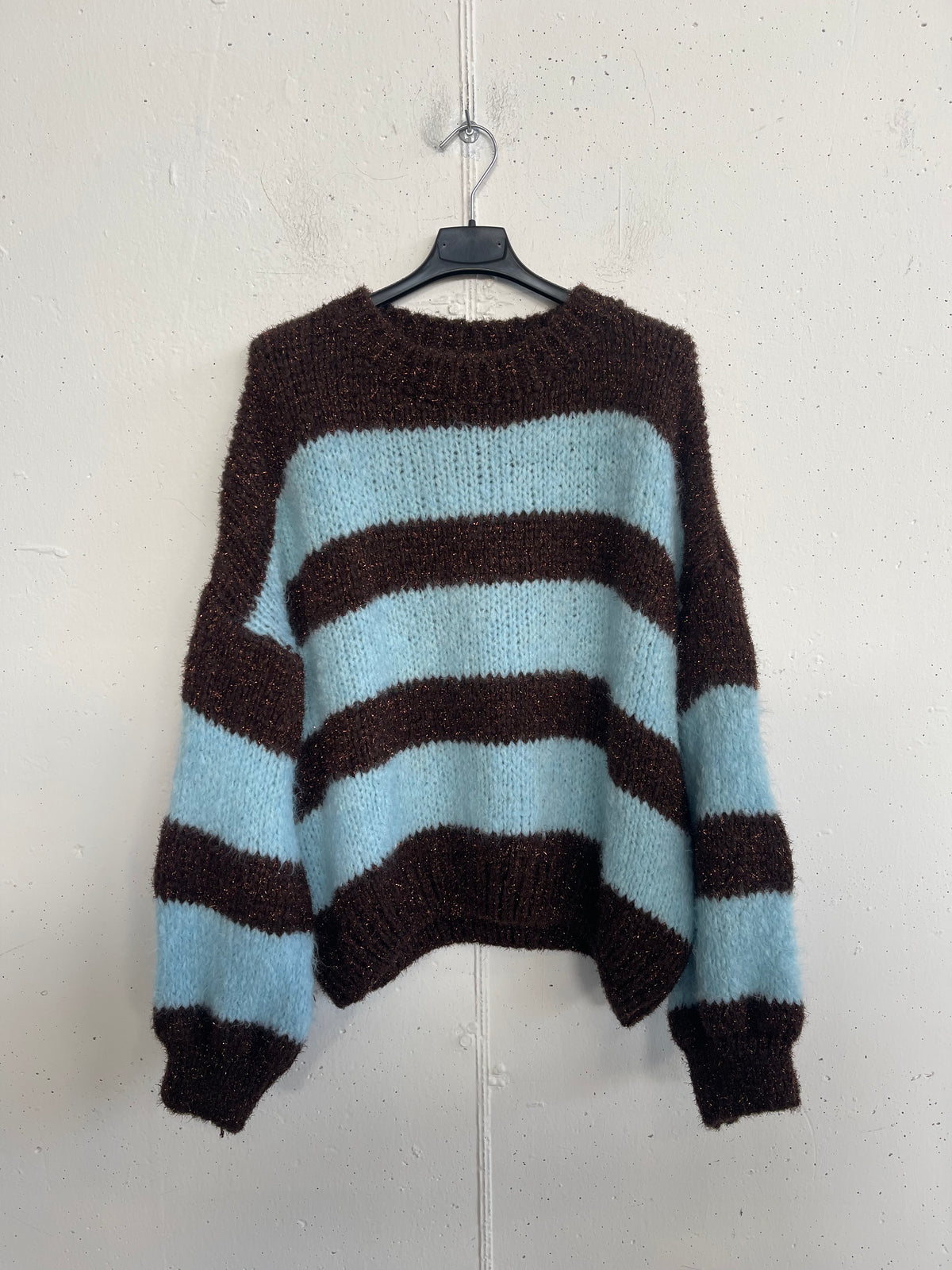 Pull a righe e lurex