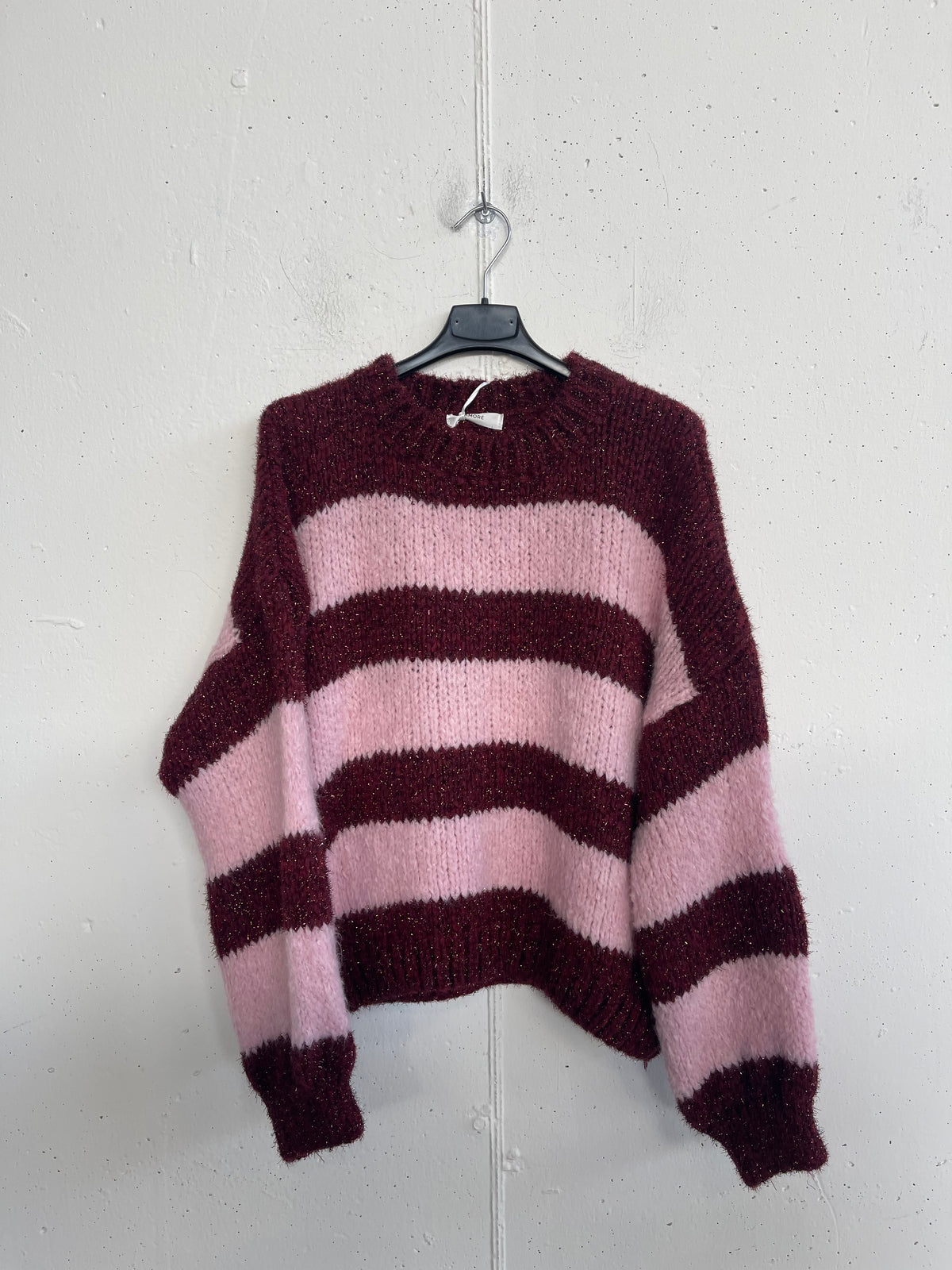 Pull a righe e lurex