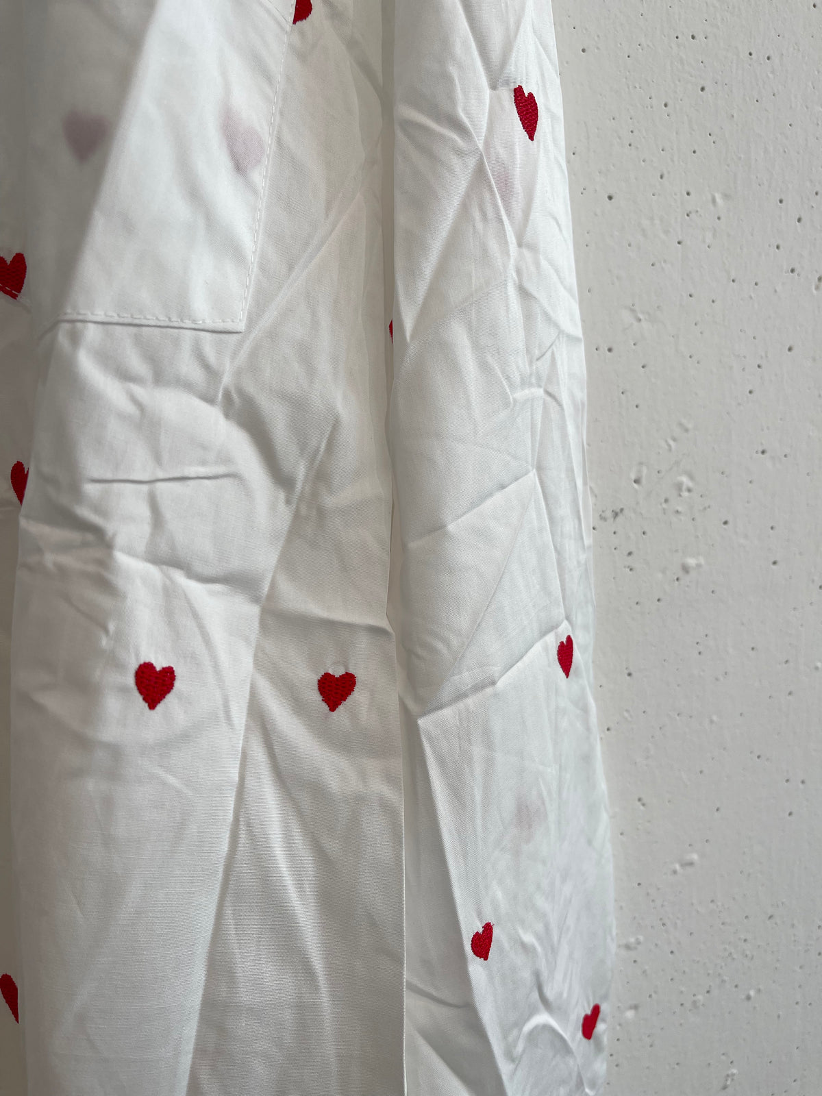 Camicia Cuoricini Ricamati