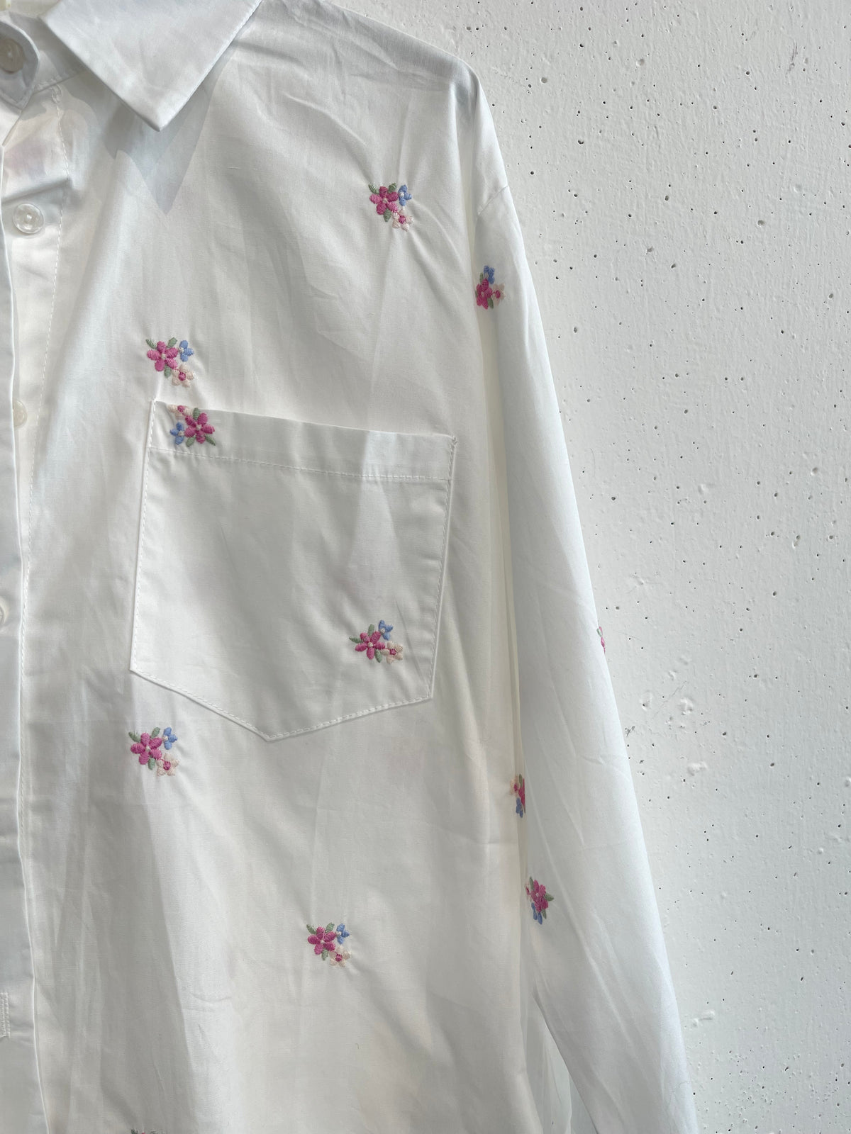 Camicia Fiorellini Ricamati