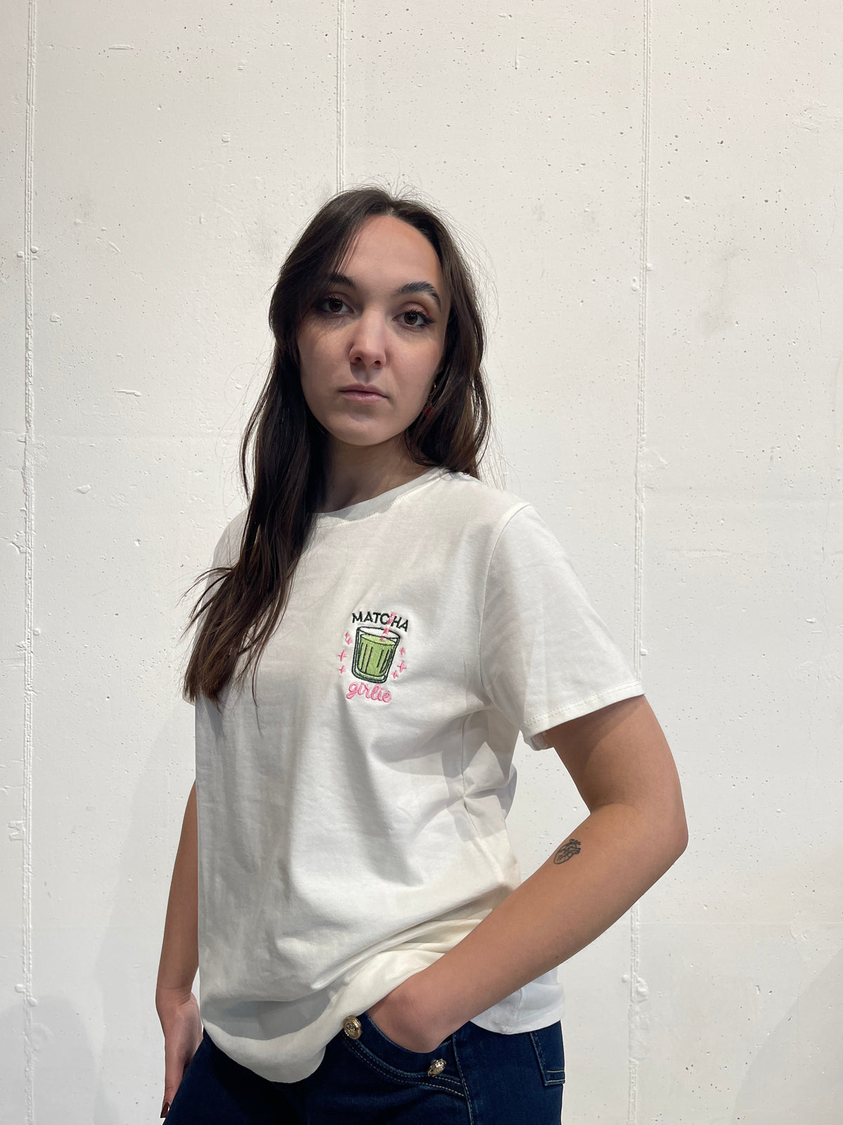 T-shirt MATCHA GIRLIE