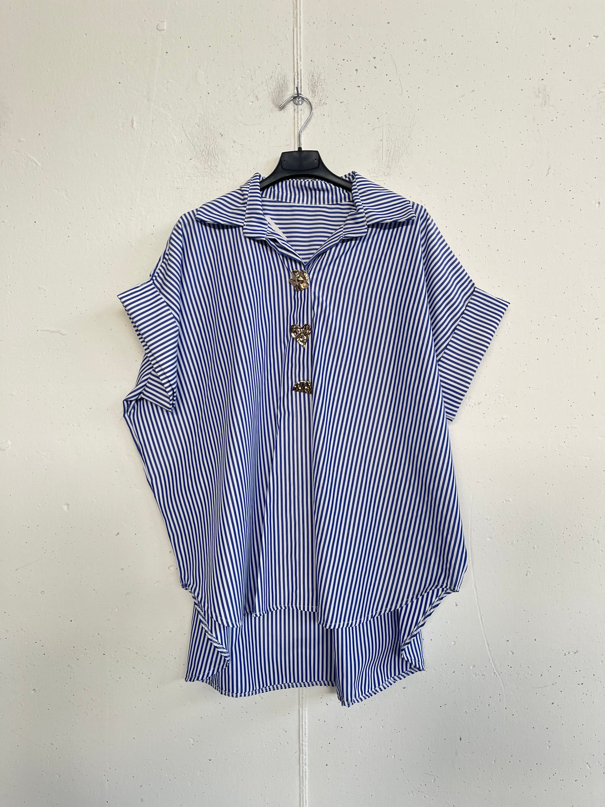 Camicia Righe maniche corte