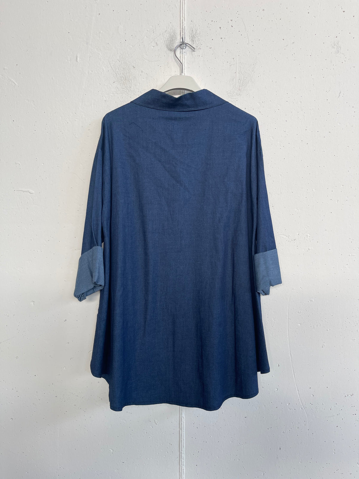 Camicia over in tela jeans