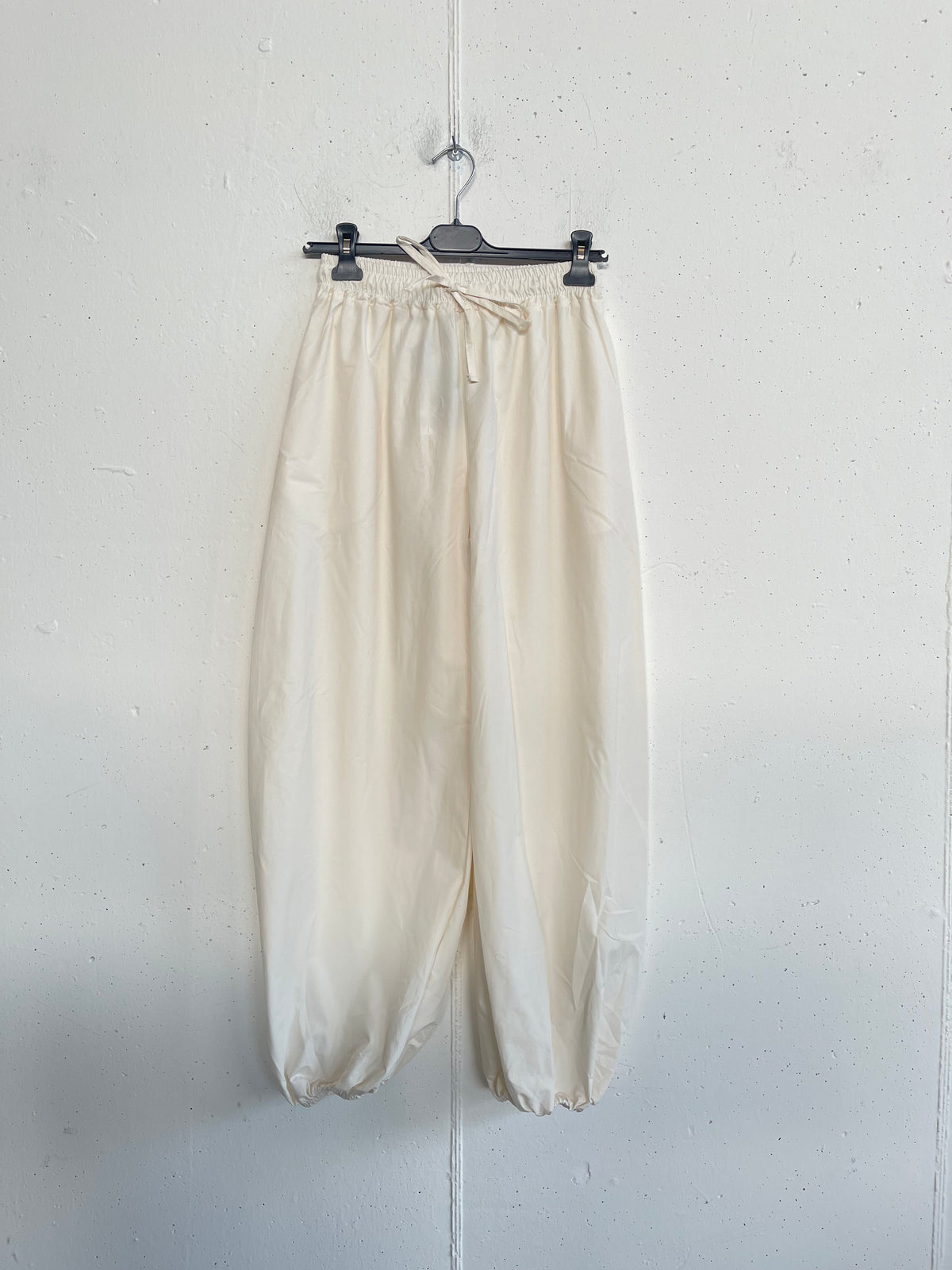 Pantalone balloon in drill di cotone