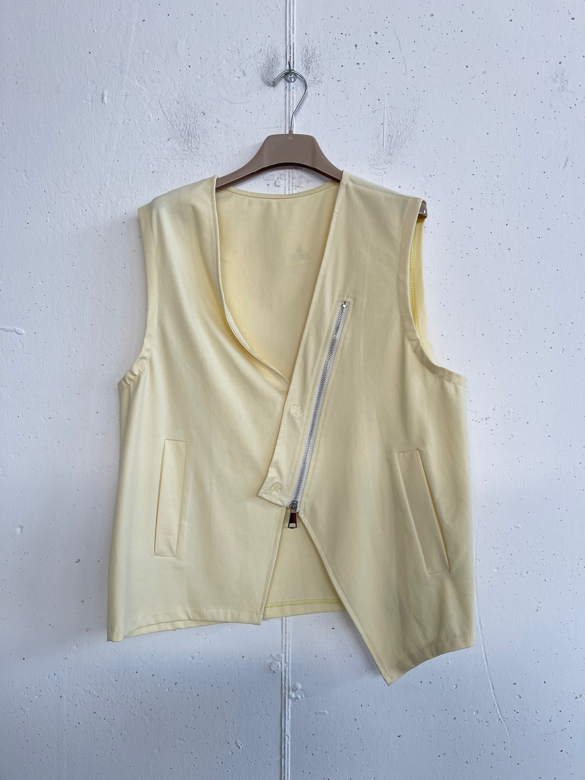 Gilet over con cerniera