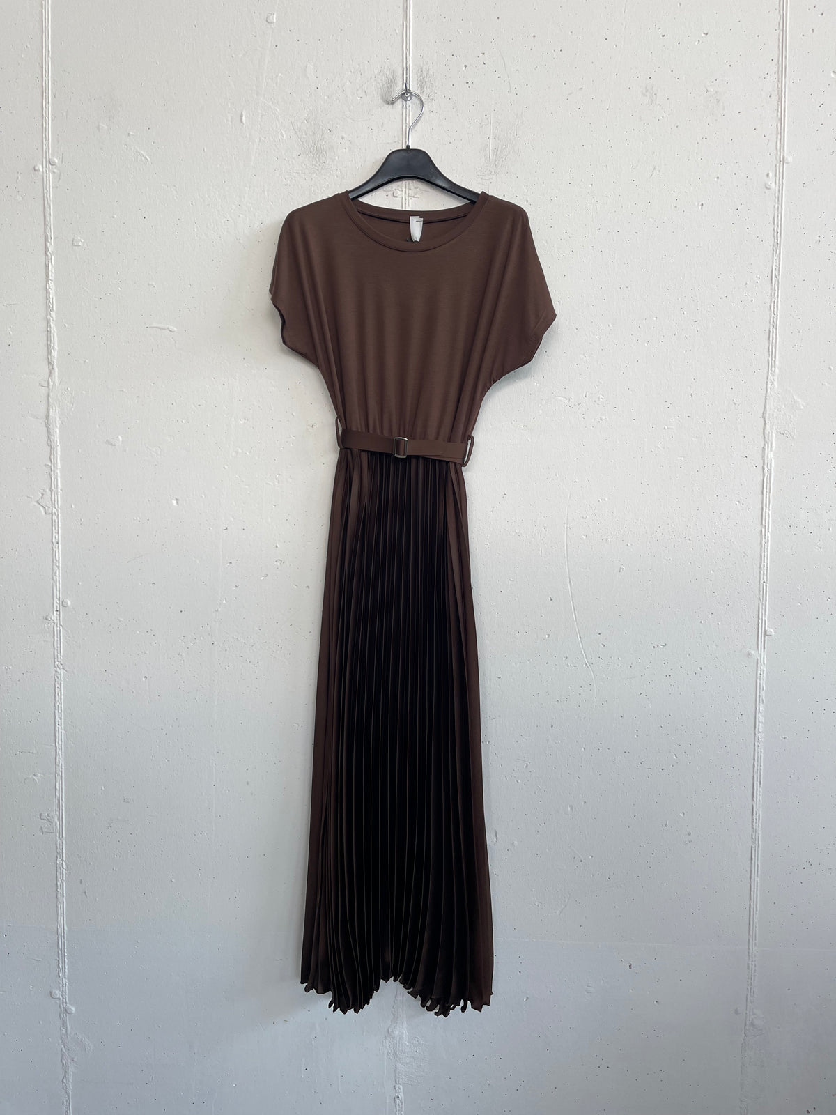 Abito lungo plissettato