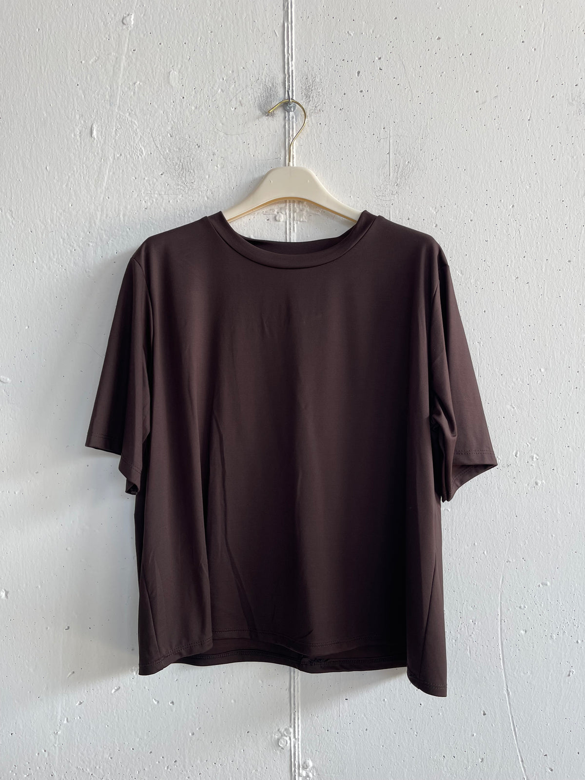 T-shirt over in viscosa