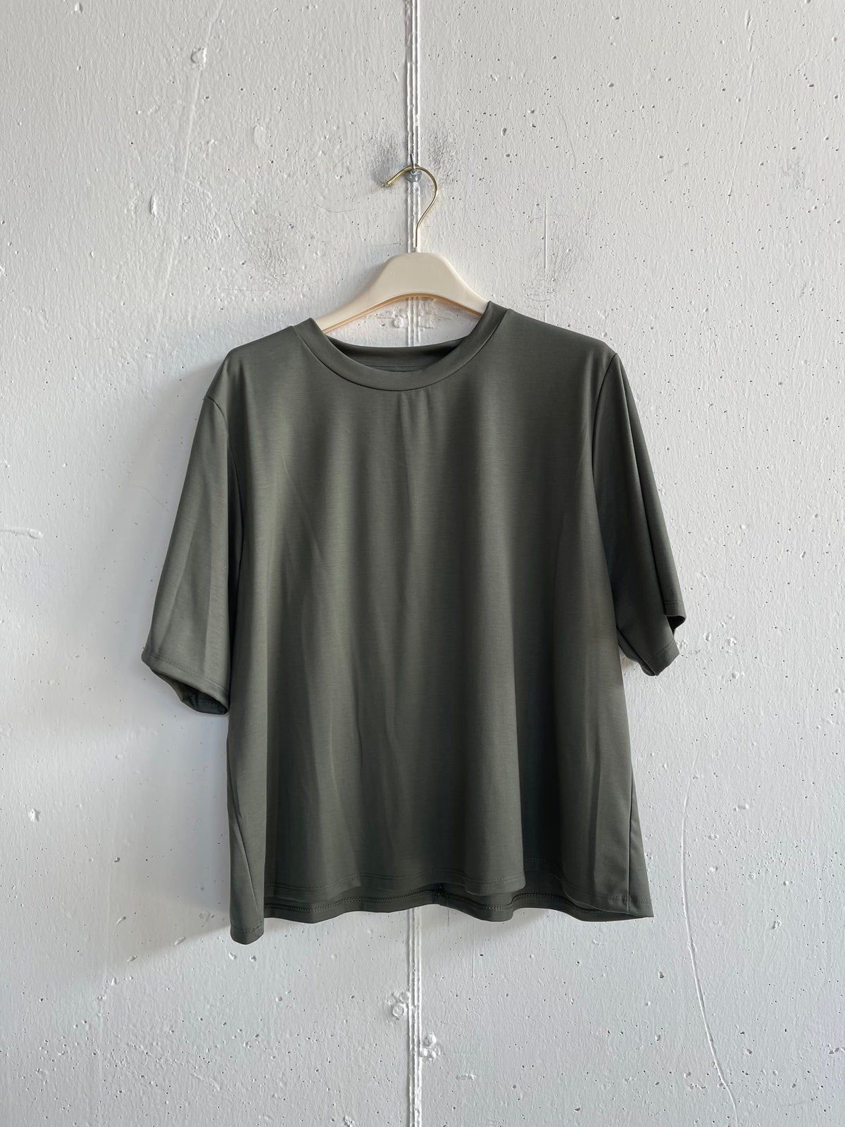 T-shirt over in viscosa