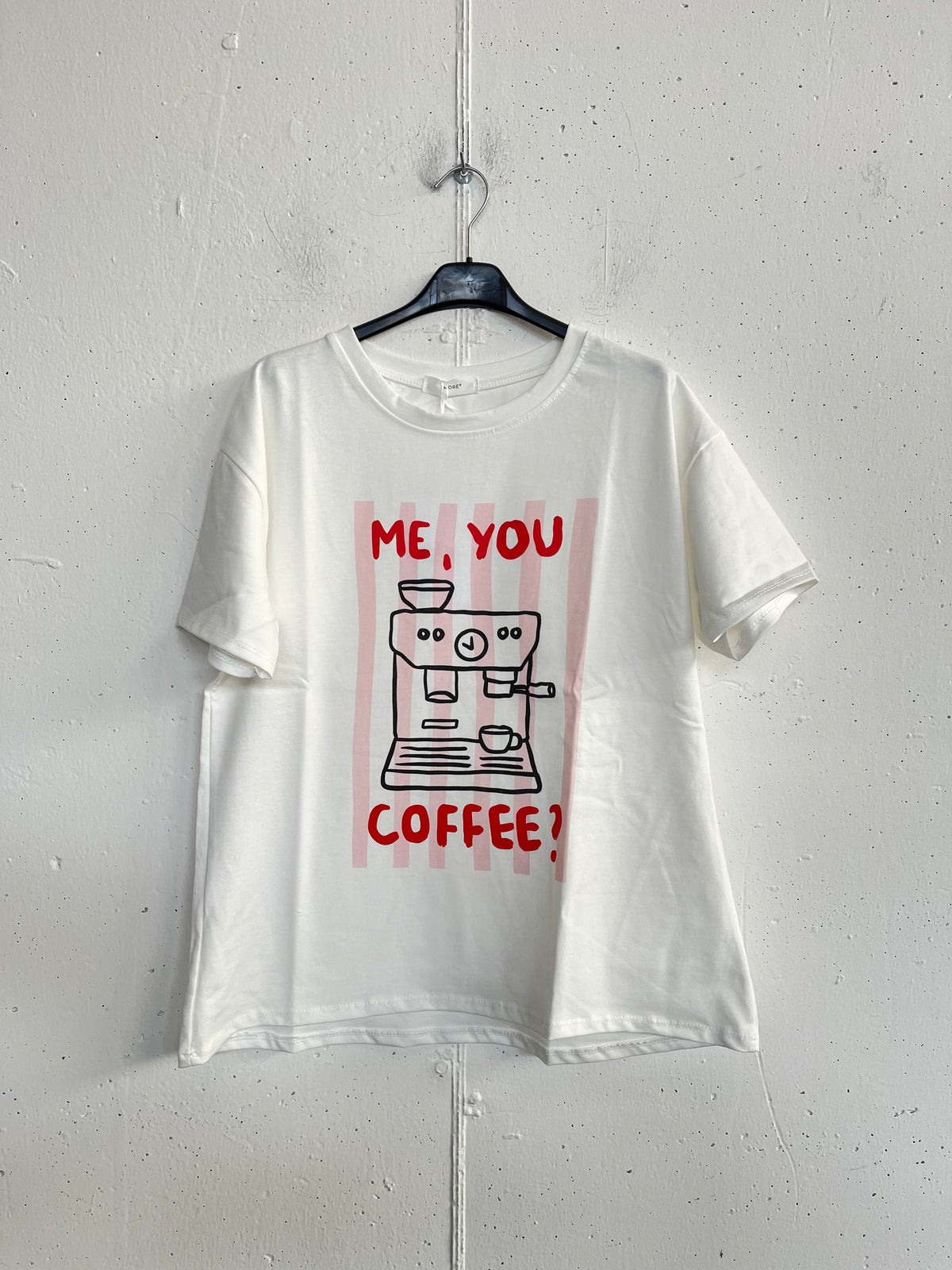 T-shirt ME, YOU, COFFEE