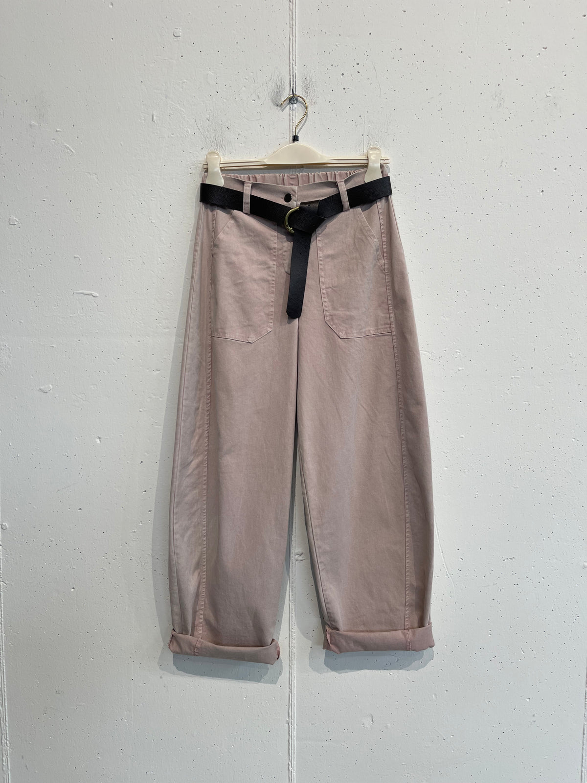 Pantalone a balloon con cintura