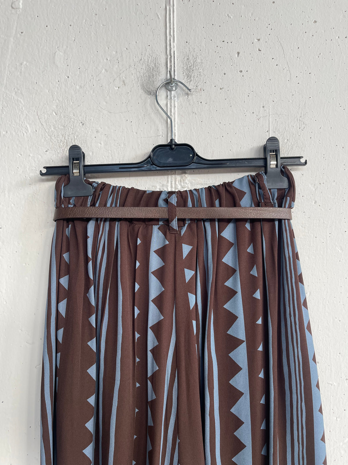 Pantalone stampato in viscosa