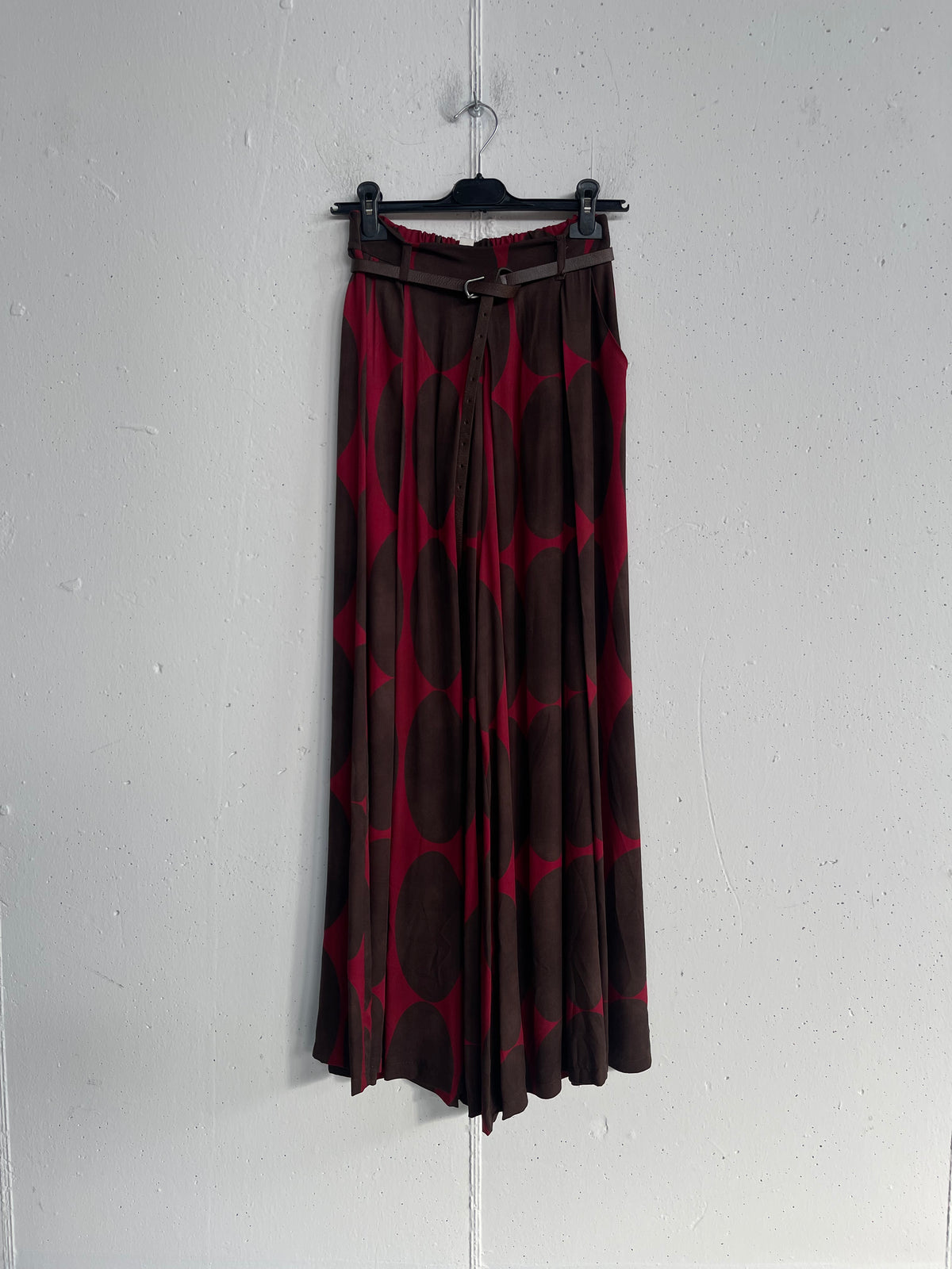 Pantalone stampato in viscosa