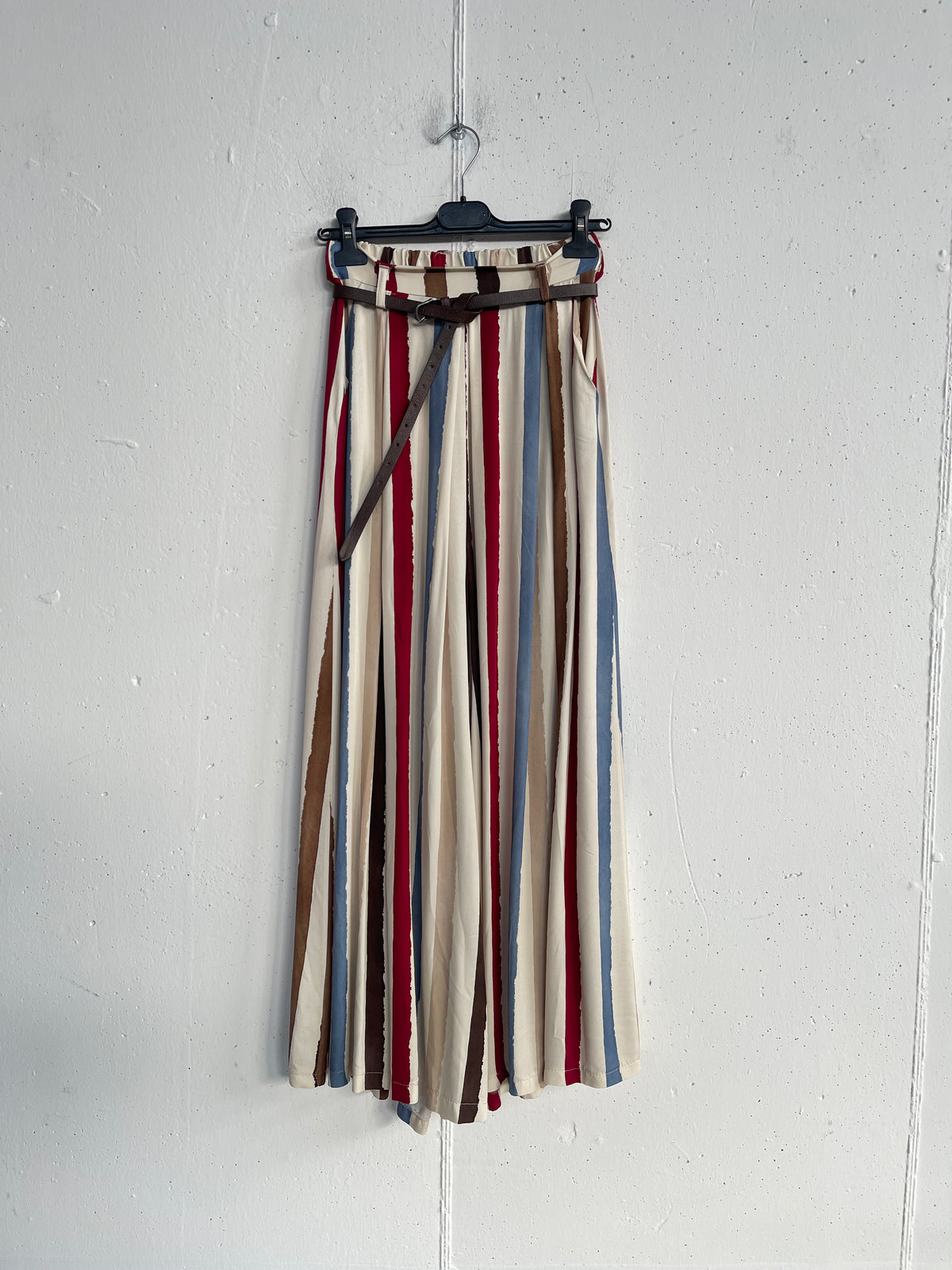 Pantalone stampato in viscosa