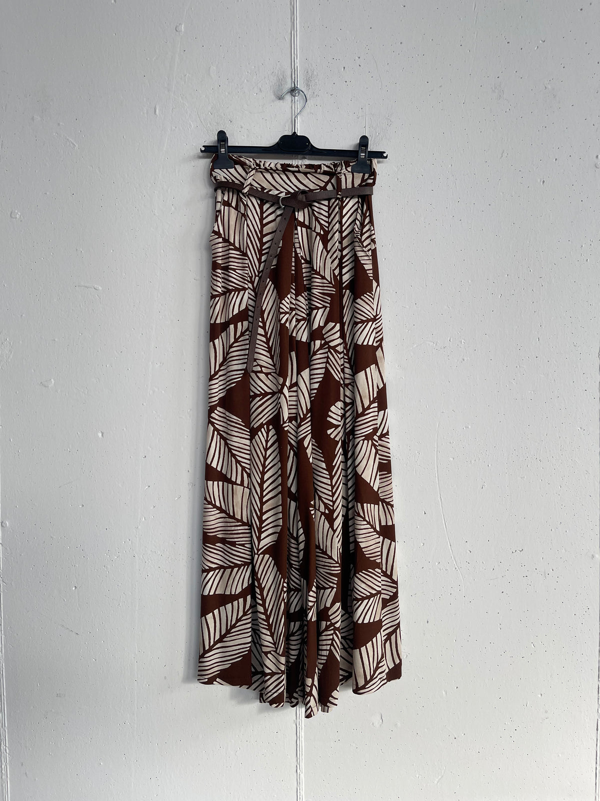 Pantalone stampato in viscosa