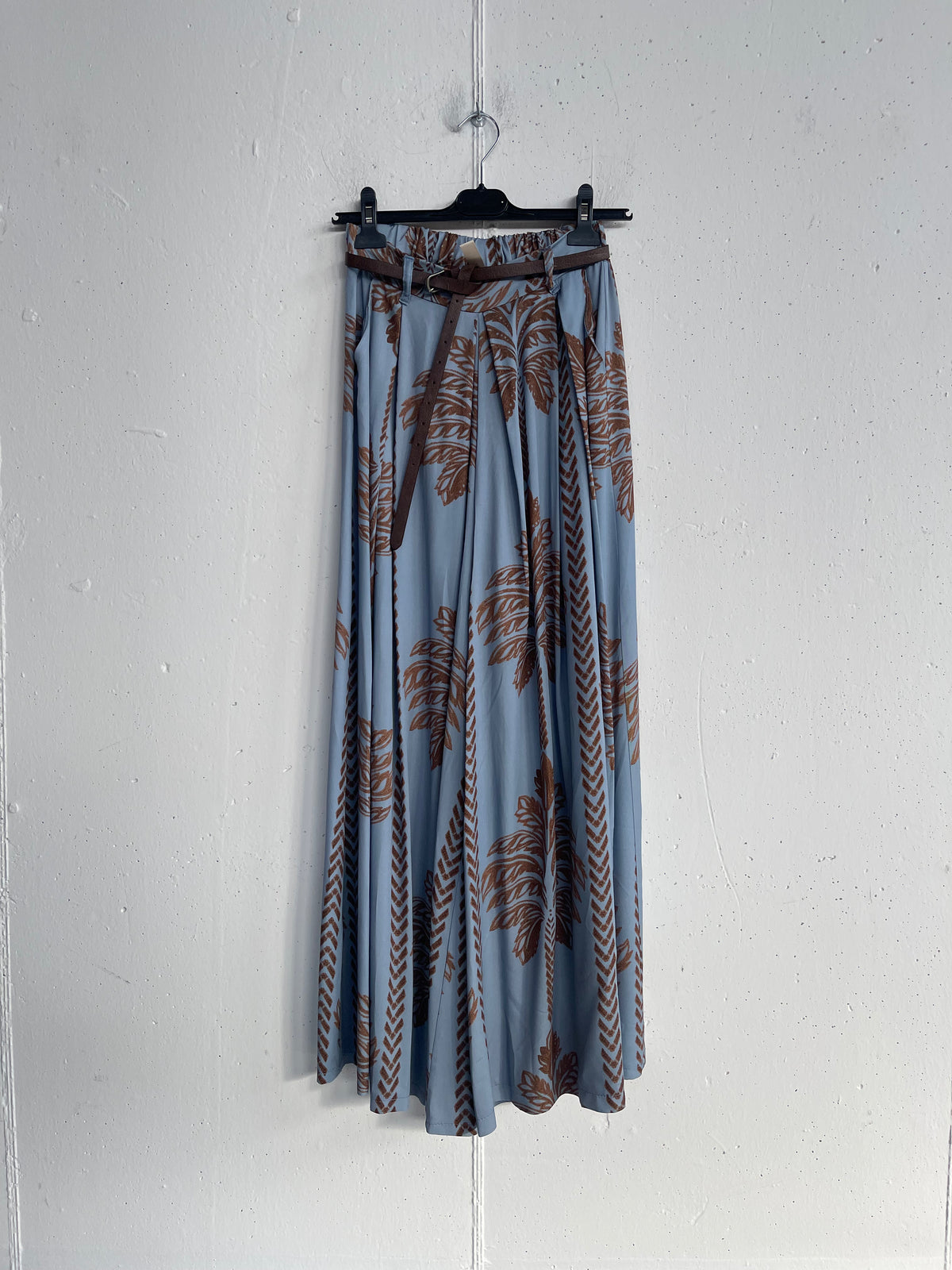 Pantalone stampato in viscosa