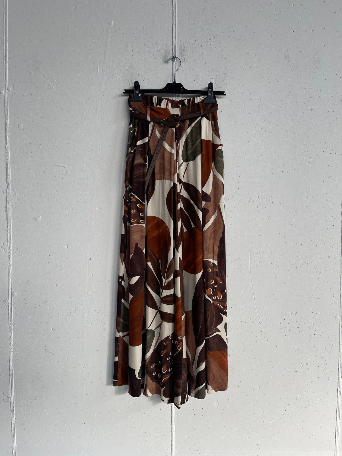 Pantalone stampato in viscosa